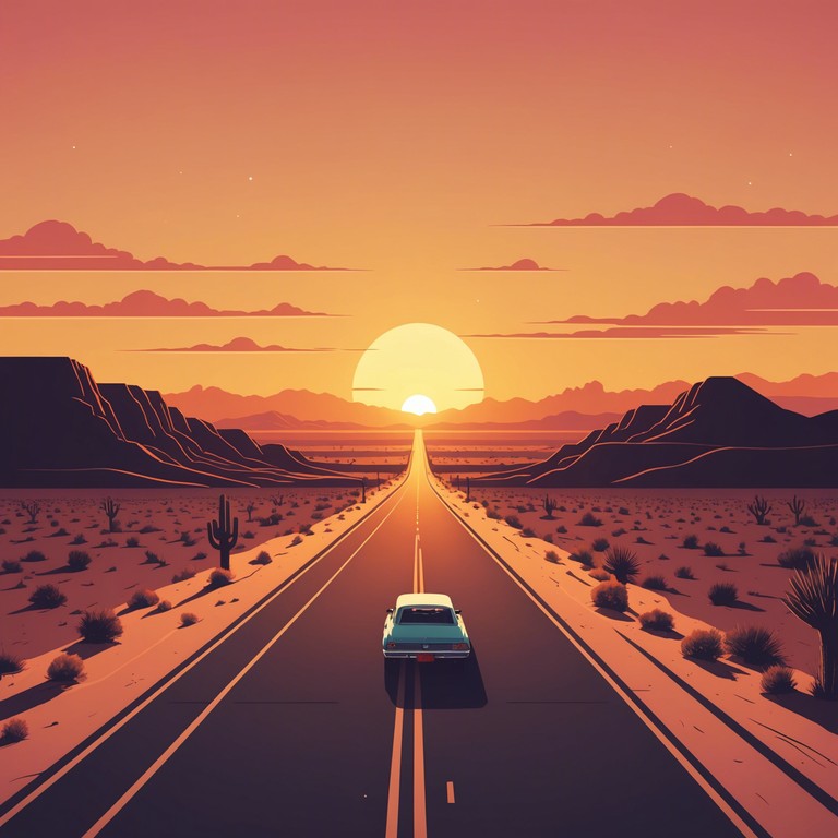 This track encapsulates the essence of a youthful, liberating road trip adventure. With dynamic rises and falls, it portrays the feeling of driving down a long highway with the windows down, feeling the wind as the sun sets. Each chord strikes a chord of freedom and exploration, perfect for motivational video backdrops or a feel good playlist.