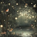 whimsical melodies guide a playful exploration through mystical forests