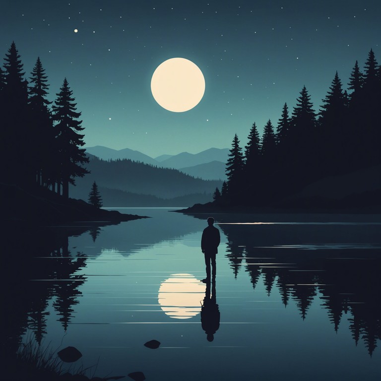 Delving deeper into the heart of night, this alternative version intensifies the sense of loneliness and peace, fostering a deeper connection with the inner self.