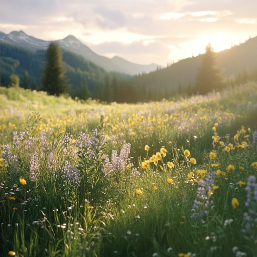 Transport listeners to a tranquil summer day in the appalachian mountains with this gentle and soothing banjo instrumental, evoking the serene peace of a sunlit meadow