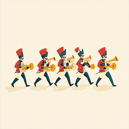 This instrumental piece captures the intensity and excitement of toy soldiers marching boldly into an imaginative battle. The music features dynamic percussion and powerful melodies to evoke a sense of adventure and courage in young listeners.