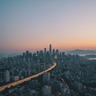 gentle melodies capturing seoul's peaceful nightscape.