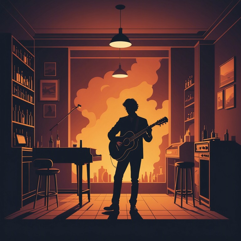 Whispers of the past invites listeners on an auditory journey through a landscape where the line between endurance and surrendering is as thin as the dusk light filtering through a factory. Each string of the guitar tells a story of loss and hope, painting a complex mural of life in shadows.