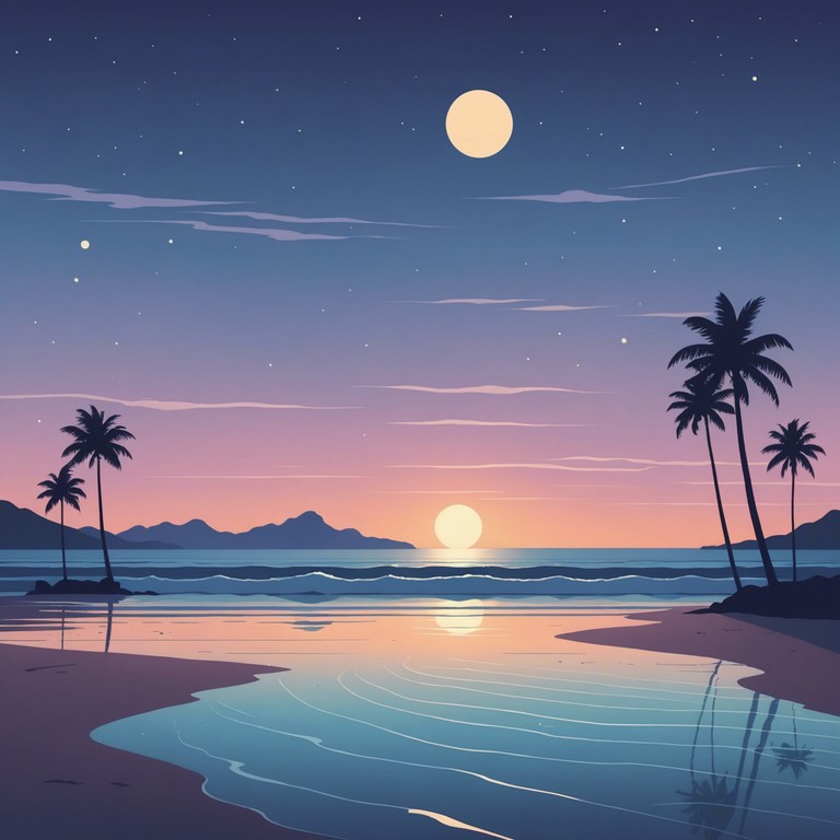 This alternative piece invokes the tranquil spirit of caribbean evenings under a tangerine sky, using soft steel drum tunes to create a soundscape that is as comforting as it is nostalgic.