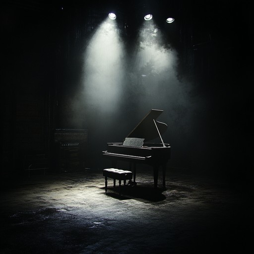 An eerie instrumental piece that captures the haunting atmosphere of an empty cabaret hall, with melodies that evoke feelings of mystery and unease.