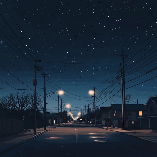 A smooth instrumental jazz piece that evokes the quiet and peaceful ambiance of a city at midnight, with gentle melodies and soothing rhythms that calm the mind.