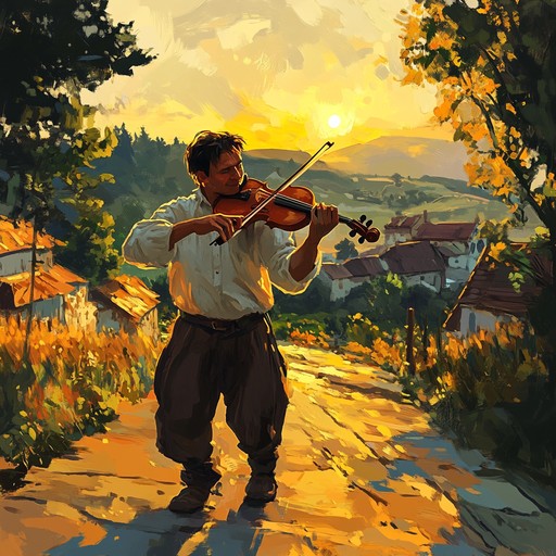 Brave fiddler's journey is a spirited instrumental klezmer composition that combines lively fiddle melodies with vibrant rhythms, capturing the essence of confidence and empowerment. The piece takes listeners on a musical voyage through energetic harmonies, evoking the feeling of overcoming obstacles and embracing inner strength. Traditional eastern european motifs are interwoven with contemporary elements, creating a timeless sound that resonates with modern audiences while honoring cultural roots.