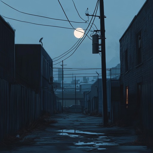 This evocative instrumental piece features a subtle piano melody that captures the feeling of urban solitude. The soft notes and distant sounds of the city streets emphasize the melancholic mood, making it an ideal track for introspective moments.