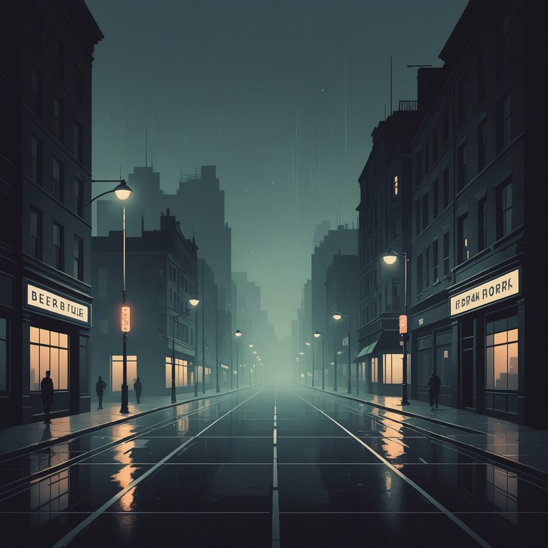 Imagine wandering through dimly lit, mist enshrouded streets where every shadow pulses with the gritty, syncopated rhythms of grime music. This track uses rapid beats and a haunting instrumental backdrop to evoke images of a nocturnal chase through a city that never sleeps.