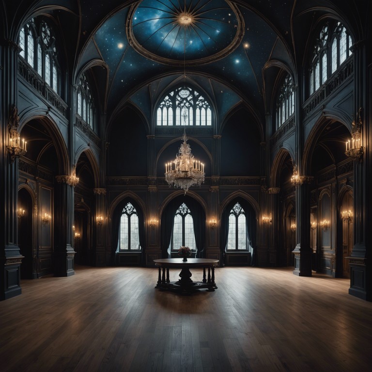 Eclipse at the gothic ball offers a musical exploration of a victorian gothic ball taking place during a rare solar eclipse. The harpsichord brings forth the nuances of both mystery and heritage, weaving through the composition like whispers of forgotten tales in the corridors of an ancient mansion.