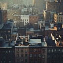 vibrant lofi rhythms capturing the pulse of morning city