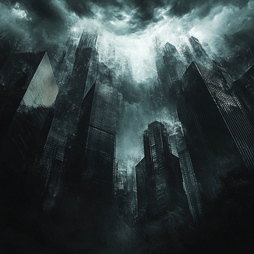 An instrumental track blending heavy hip hop rhythms with atmospheric elements to depict the struggle and resilience found in city life, invoking a sense of determination amidst adversity.