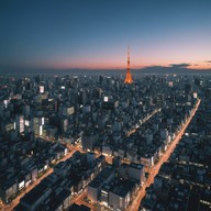 vibrant tokyo nightlife inspired melody