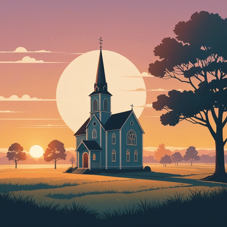 This composition captures the essence of a peaceful sunday morning service, with harmonious melodies that ascend towards a feeling of spiritual elevation and quiet joy. The piece seamlessly weaves soulful gospel roots with a serene orchestration, creating a soundscape that uplifts and inspires inner peace.