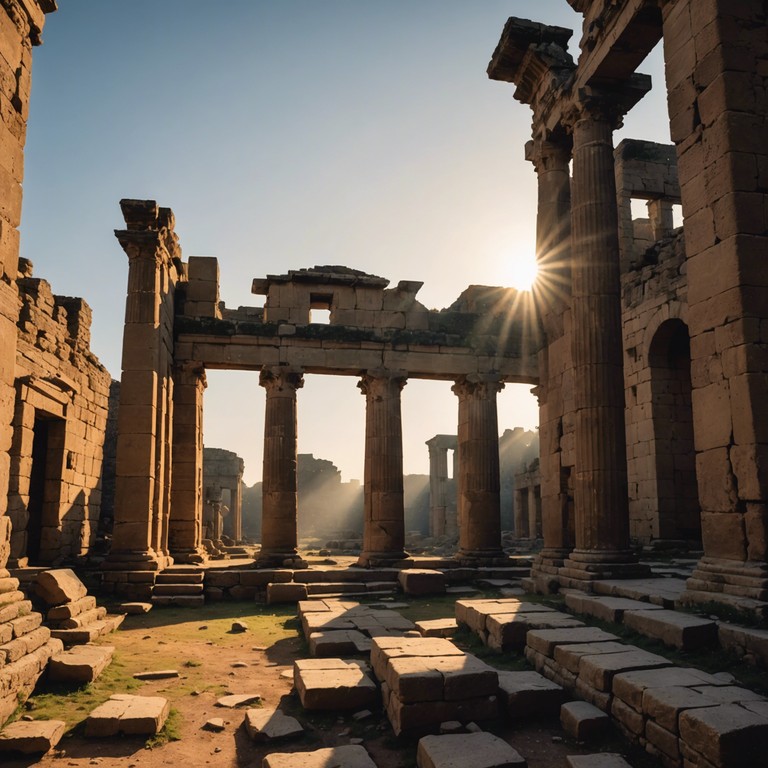 A composition that transports listeners to a time when ancient civilizations thrived, revealing their grandeur through powerful orchestral movements. Each note and chord progression tells the story of empires, heroes, and the unrelenting spirit of human endeavor.
