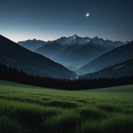 relaxing guitar by moonlight