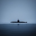 instrumental depicting russian submarines silently gliding under icy waters