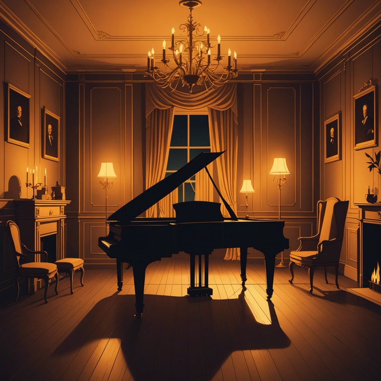 Echoes from the salon delves deeper into the heart touching potential of classical instruments, entrusting the harpsichord to guide listeners into a soft to the touch soundscape, where every note resonates with peaceful antiquity.