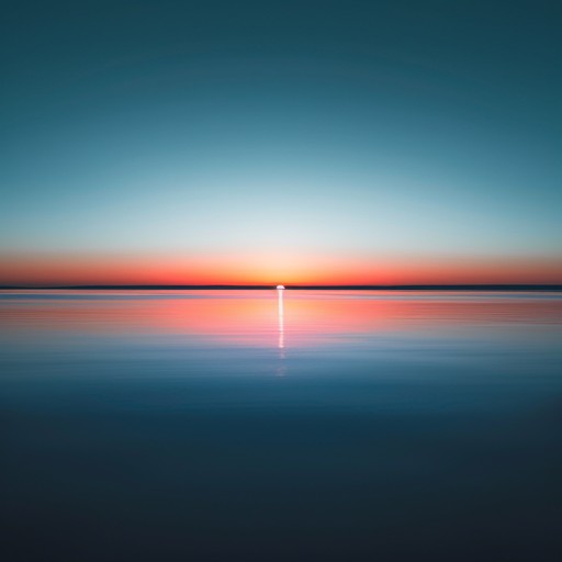 This composition captures the tranquil and reflective moments of watching a sunrise in solitude, featuring soft, slow-moving melodies that mimic the gentle ascent of the morning sun. The focus is on creating a spacious and minimalistic atmosphere that allows listeners to feel a sense of peace and renewal.