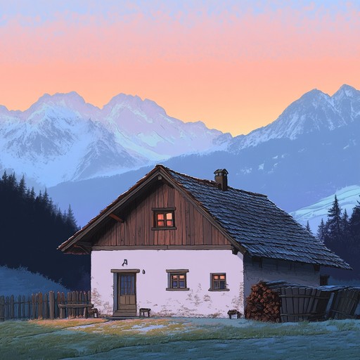 Inspired by the tranquil mornings in bavaria, this composition combines the soothing sounds of a violin with elements of traditional bavarian folk music, capturing the essence of a peaceful morning coffee scene. The music flows smoothly, evoking the feeling of sitting by a window watching the dawn light up the alps.