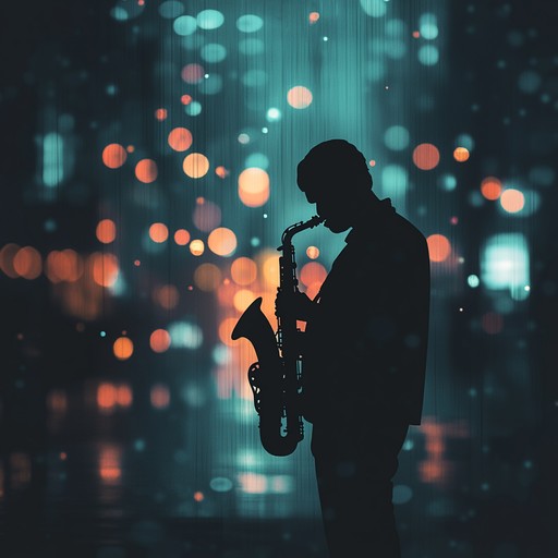 An instrumental torch lounge track featuring sultry saxophone melodies that evoke the mystery and allure of nocturnal cityscapes.