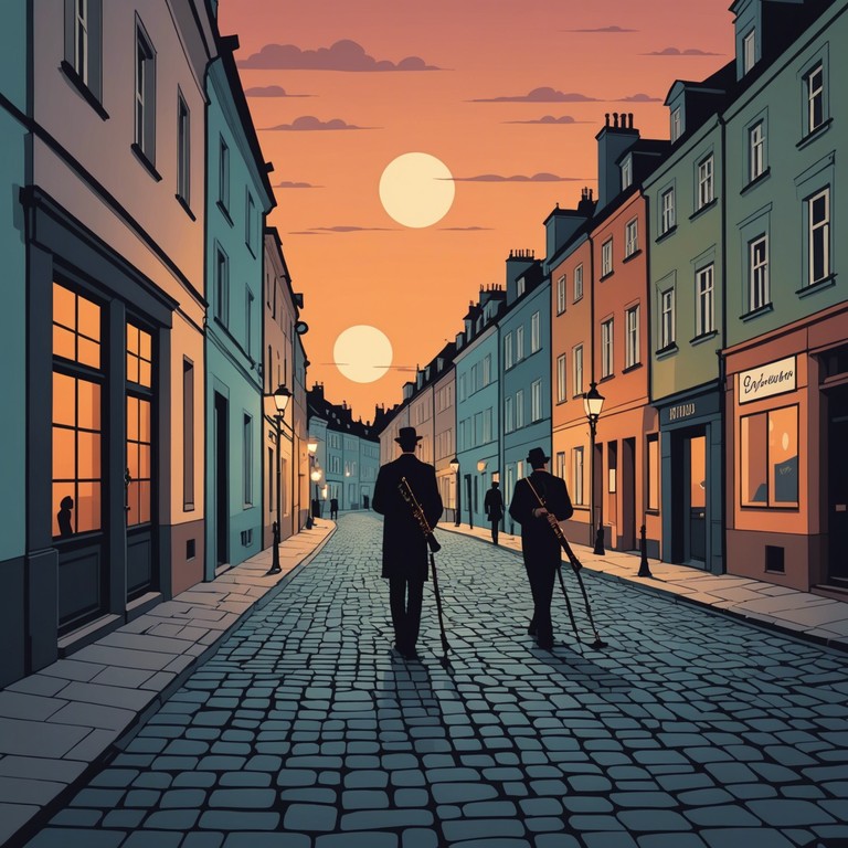 Dive deeper into a musical journey where the heartwarming clarinet leads a dance of emotions, set against a backdrop of jazz infused klezmer that resonates with the soul of warsaw's historical essence.