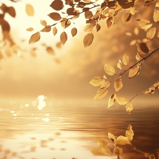 An extended composition featuring piano melodies that mirror the tranquil and fleeting nature of autumn, supported by a soundscape of water sounds and wildlife, fostering a deep sense of calm and introspection. An extended composition featuring piano melodies that mirror the tranquil and fleeting nature of autumn, supported by a soundscape of water sounds and wildlife, fostering a deep sense of calm and introspection.