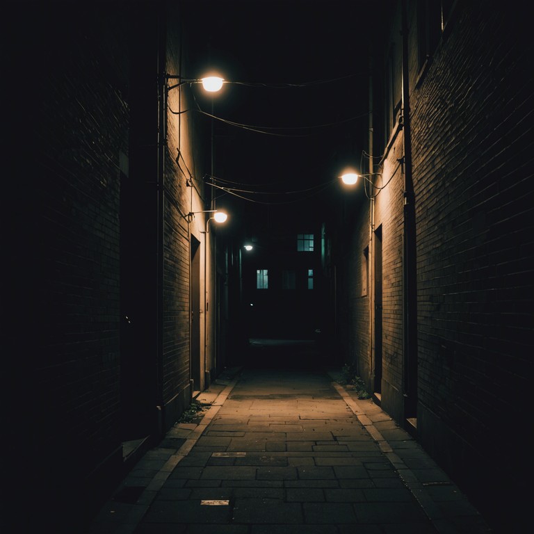 This track captures the subtle, unnerving feeling of being watched, weaving anxious overtones through its complex layers of sound. An eclectic blend of synthetic and organic instruments creates a sensation akin to creeping shadows in a dimly lit alley, with unexpected shifts and an unsettling progression.