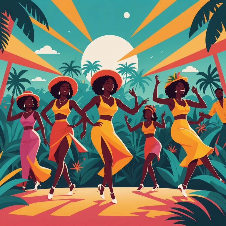 Imagine a song that captures the spirit of a sunny caribbean festival, where every beat on the steel drum cheers you on to face life with a delighted and daring heart. This alternative track radiates joy and tenacity amid tropical rhythms.