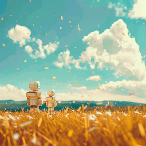 Infused with bright digital sounds, this upbeat instrumental track brings a fun and playful atmosphere, perfect for eliciting joy and child like wonder from the listener.