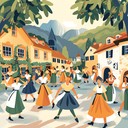 upbeat celebration with vibrant, traditional, joyful german rhythms.