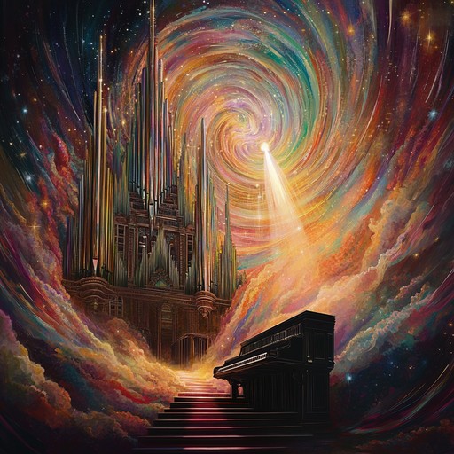 An instrumental piece that takes listeners on a transcendent voyage, combining majestic gospel organ melodies with swirling psychedelic textures to create a deeply moving and uplifting experience.