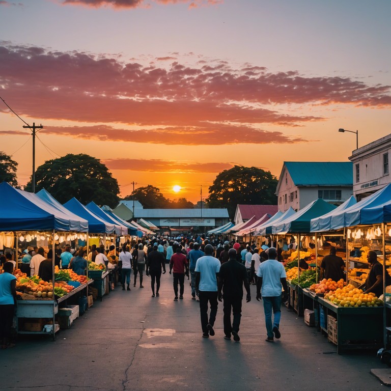 Imagine the first rays of the sun warming the bustling streets of kingston as this uplifting reggae track plays, invoking a sense of renewed energy and joy. With each chord struck on the steelpan, the song paints a vibrant scene of daily life awakening with positivity and rhythm in the heart of jamaica.