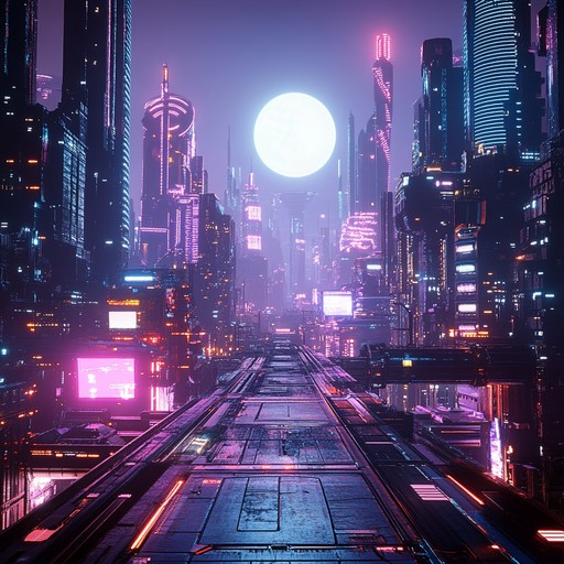 An upbeat instrumental track capturing the essence of 80s synthpop, featuring vibrant synthesizers, rhythmic drum machines, and an infectious melody that evokes the excitement of neon lit city nights.