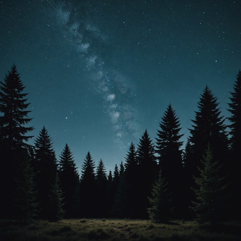 This track paints an auditory journey of calming, ethereal soundscapes layered with tender and dreamy melodies that suggest the vastness of a starlit night sky, complementing moments of reflection or meditation. The music gently unfolds, revealing subtle complexities and serene harmonies that resonate with the listener’s innermost thoughts.