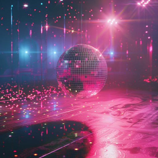 This instrumental track features a pulsing disco beat, shimmering synths, and an infectious melody that will transport listeners back to the heyday of disco. The song builds in energy, with layers of percussion and electronic flourishes adding to the excitement. It's the perfect backdrop for a night of dancing and celebration, capturing the carefree spirit and exuberant energy of the disco era.