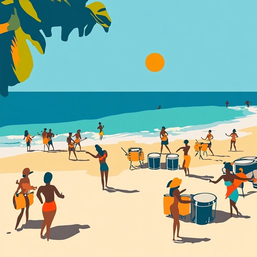 Imagine yourself on a sun drenched beach, the sounds of laughter and waves crashing in the background. This track is infused with lively rhythms, infectious melodies, and a euphoric sense of joy, as vibrant steel drums echo the jubilance of a tropical paradise. Perfect for summer getaways and celebrations, this instrumental track will transport listeners to a carefree island holiday