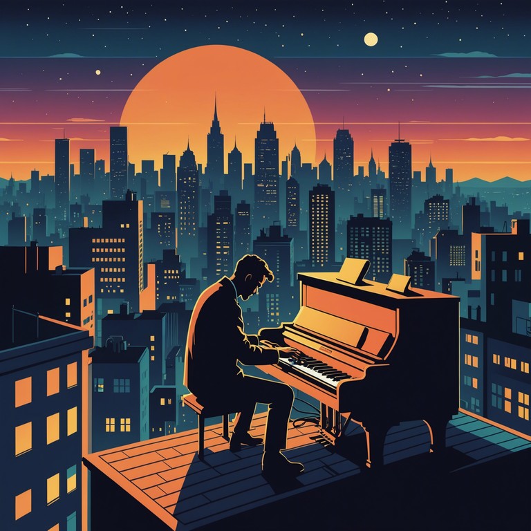 Imagine an instrumental journey through the city at night, led by a saxophone that serenades the twinkling city lights with its smooth, jazzy tunes.