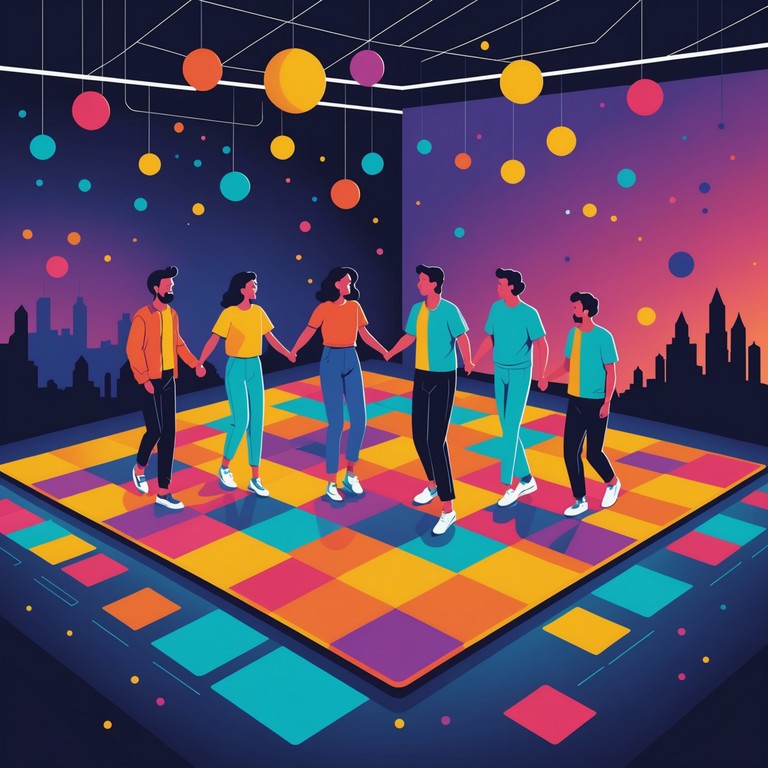 An instrumental track designed to bring out the playful, fun side of electronic dance music (edm). With uplifting melodies and a bouncy tempo, this song uses vibrant synths and energetic beats to create a sound that embodies the essence of joy and carefree dance floors. Perfect for setting a lively, delightful mood at any party or during upbeat events.