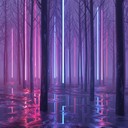 calming, melodic electro with ambient forest soundscapes