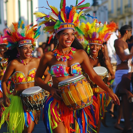 This track bursts with the energy of an afro cuban carnival. Joyful bongos, spirited melodies, and dynamic rhythms blend seamlessly to create an exhilarating dance atmosphere, perfect for any celebration.