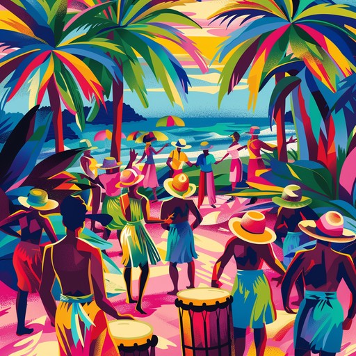 Dive into an energetic calypso experience with lively steel drums and rhythmic beats that evoke the freedom and joy of an island celebration. Perfect for invigorating any summer gathering or dance floor with its infectious energy