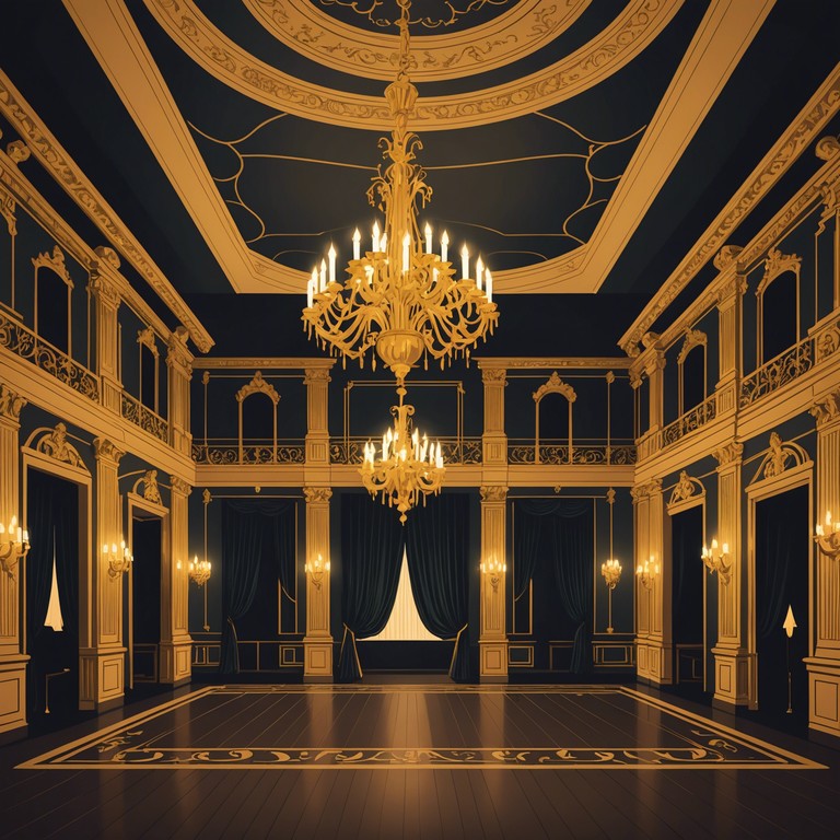 This composition evokes the atmosphere of an opulent, bygone era, capturing the essence of nostalgic reminiscence and tender yearning, expressed through a classic waltz that sways with an elegant, lilting cadence. The piece flourishes with rich, emotional layers, inviting listeners into a dance of delicate memories.