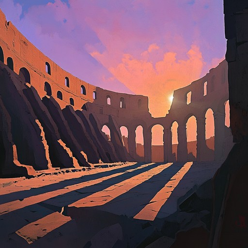 Drawing on the timeless elegance of the roman empire, this track combines classical orchestration with the mystic ambiance of ancient rome, invoking feelings of majesty and decay. Melodies flow like the waters of the roman aqueducts, at once powerful and serene.