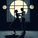 a nostalgic swing tune evoking memories of moonlit dances.