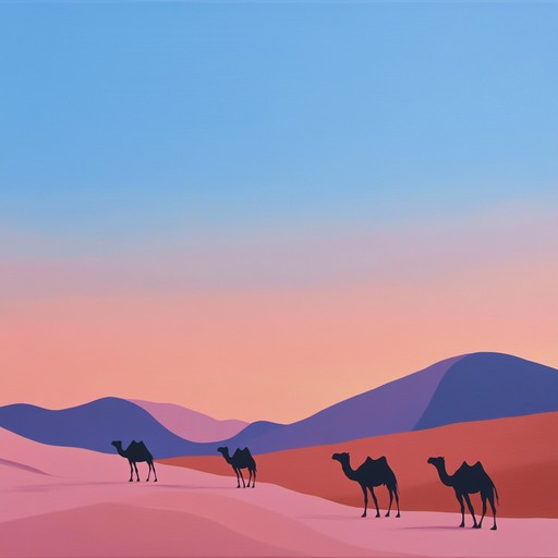 An epic orchestral piece that transports listeners to an ancient desert landscape, blending exotic instruments and sweeping melodies to evoke a sense of adventure and mysticism. Experience the haunting sounds of traditional middle eastern instruments combined with powerful orchestral elements, creating a captivating and otherworldly experience