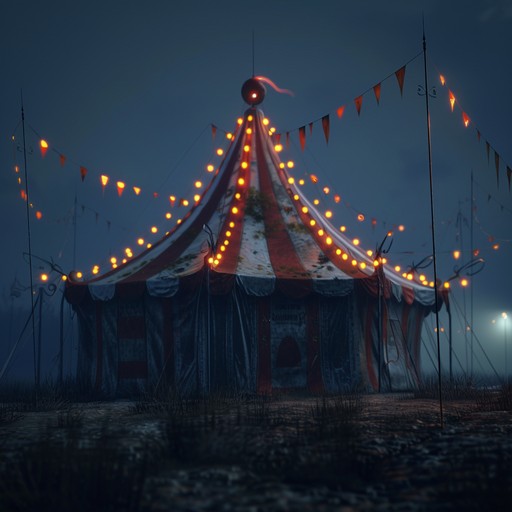 Step into a twisted circus tent where whimsical anarchy reigns. This instrumental piece melds theatrical piano licks with erratic accordion flourishes, creating a soundtrack for the nocturnal oddities of a deranged carnival. Let the madness unfold as each note pulls you deeper into its bizarre world.