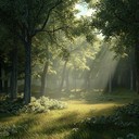 peaceful ambient track for reflective morning meditations.