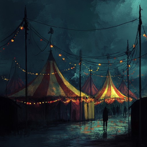 Step into a shadowy carnival where the enigmatic melodies of a haunting polka transport you to a place of mystery and wonder. The tune blends traditional polka rhythms with eerie, enigmatic undertones, creating a festive yet haunting atmosphere. Perfect for scenes that require a mix of whimsy and suspense, this track pushes the boundaries of the polka genre with its unique and captivating sound.