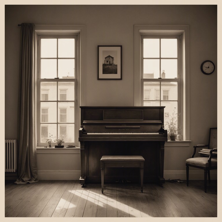 This composition captures the timeless essence of nostalgia and the human yearning for days gone by. Through the emotive keys of a piano, each note tells a story of past memories, longing, and introspective solitude. The music flows like a gentle river, evoking scenes of old, dusty photographs and silent, empty halls where laughter once permeated.